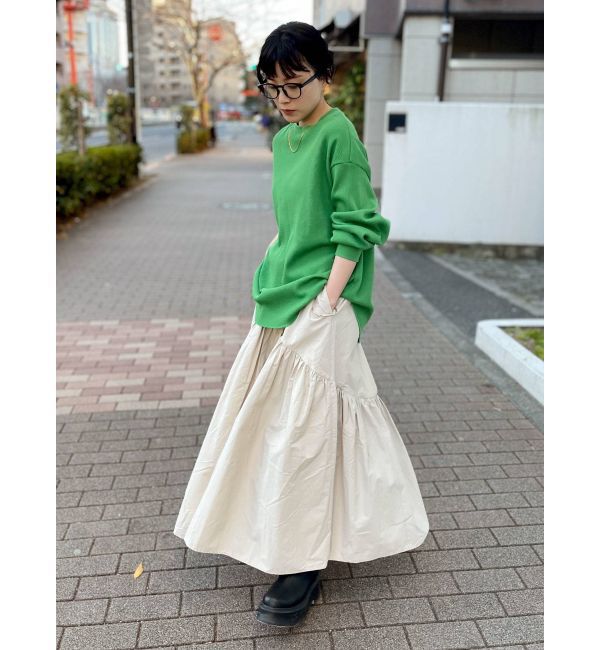 Ungrid「ギャザーデザインスカート」|スカート|