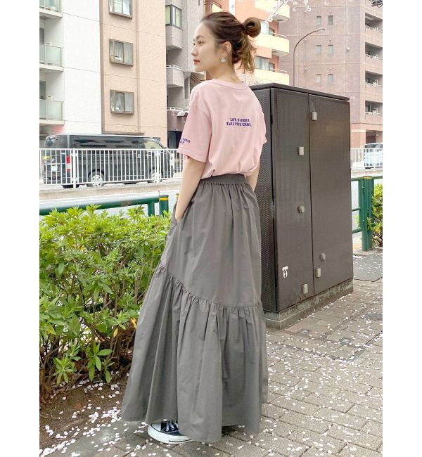 Ungrid「ギャザーデザインスカート」|スカート|
