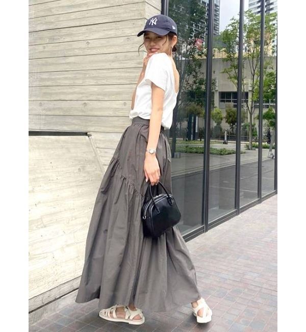 Ungrid「ギャザーデザインスカート」|スカート|