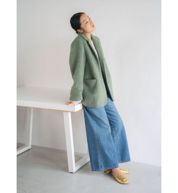 Ungrid「起毛ルーズジャケット」|テーラードジャケット|