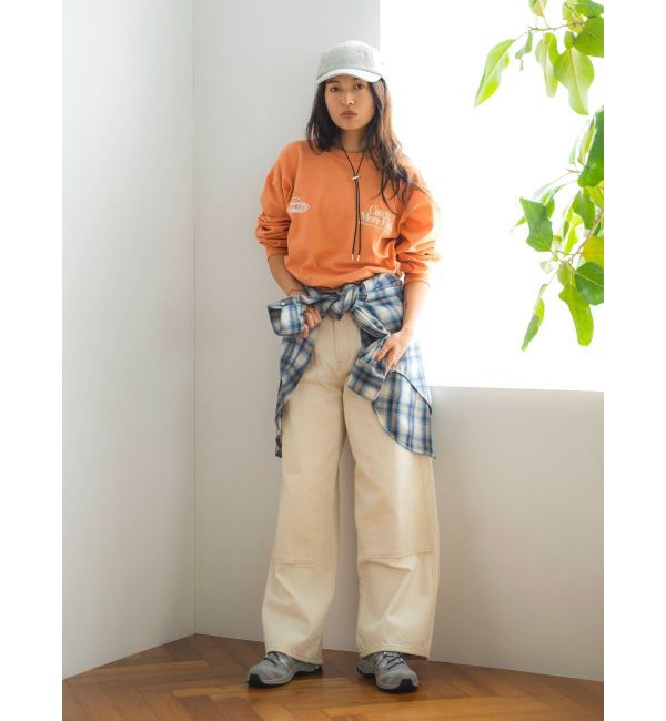 Ungrid「Russell Berkley別注 ロゴロングスリーブTee」|Tシャツ・カットソー|