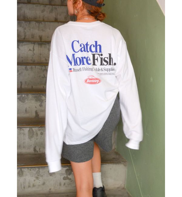 Ungrid「Russell Berkley別注 ロゴロングスリーブTee」|Tシャツ・カットソー|