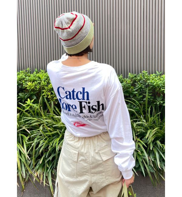 Ungrid「Russell Berkley別注 ロゴロングスリーブTee」|Tシャツ・カットソー|