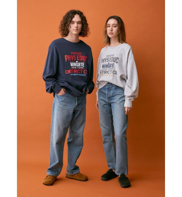 Ungrid「【UNISEX】ヴィンテージルーズテーパードデニム」|デニム|