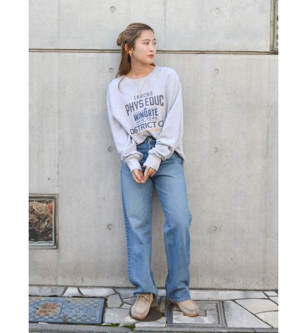 Ungrid「【UNISEX】ヴィンテージルーズテーパードデニム」|デニム|