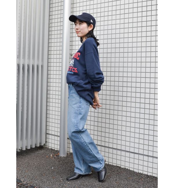 Ungrid「【UNISEX】ヴィンテージルーズテーパードデニム」|デニム|