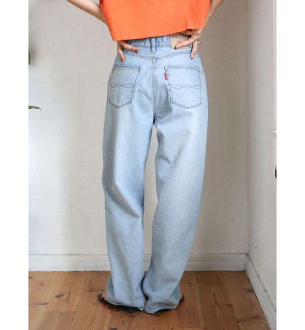 Ungrid「ルーズフィットテーパードデニム」|デニム|