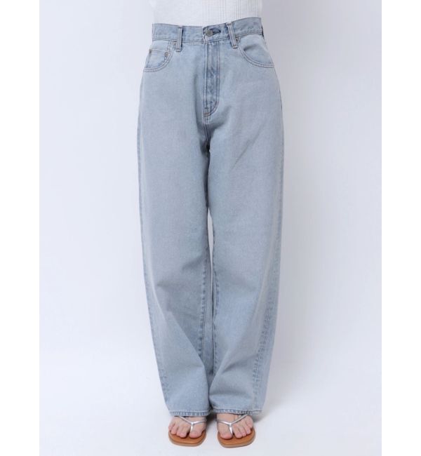 Ungrid「ルーズフィットテーパードデニム」|デニム|