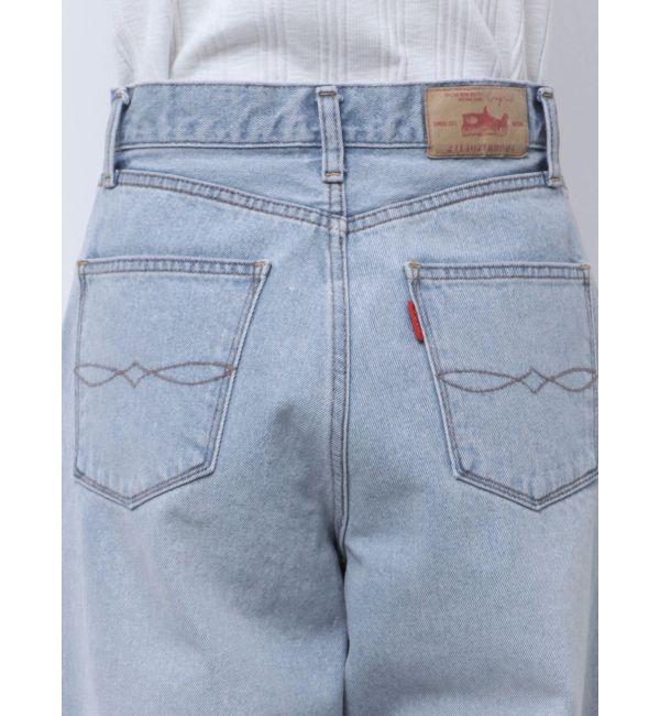 Ungrid「ルーズフィットテーパードデニム」|デニム|