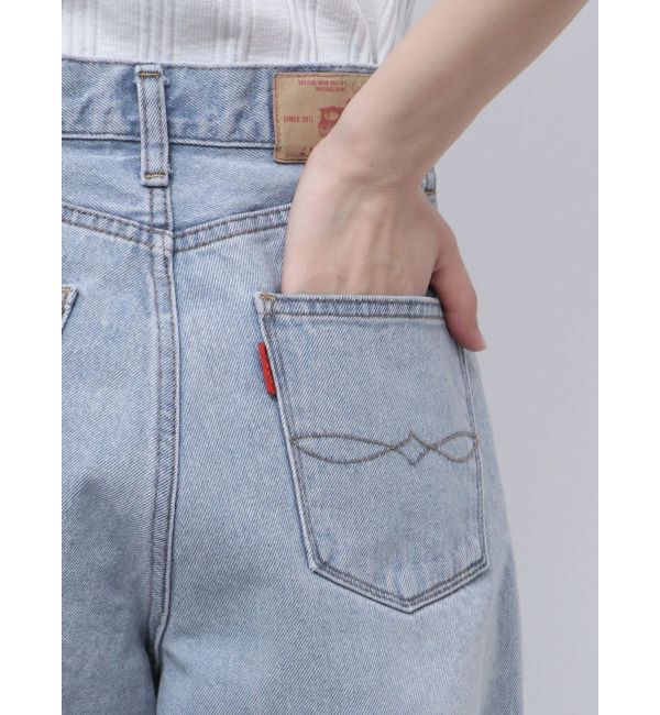 Ungrid「ルーズフィットテーパードデニム」|デニム|