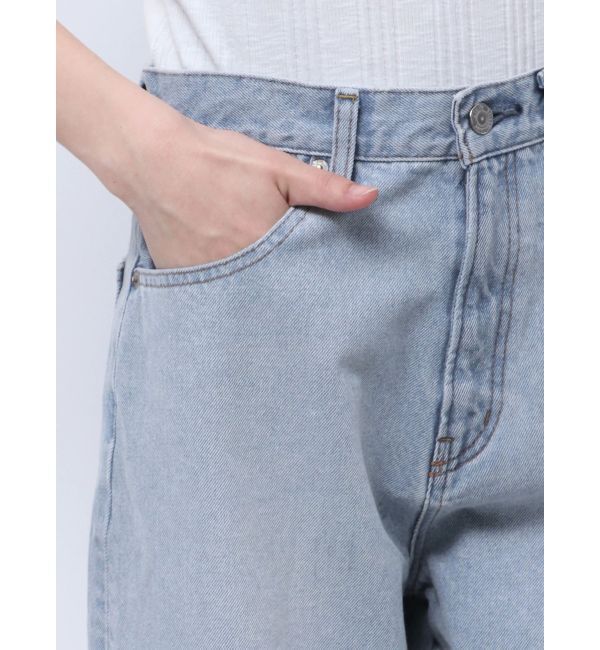 Ungrid「ルーズフィットテーパードデニム」|デニム|