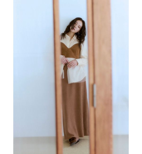 Ungrid「ピーチ起毛フィットスカート」|スカート|