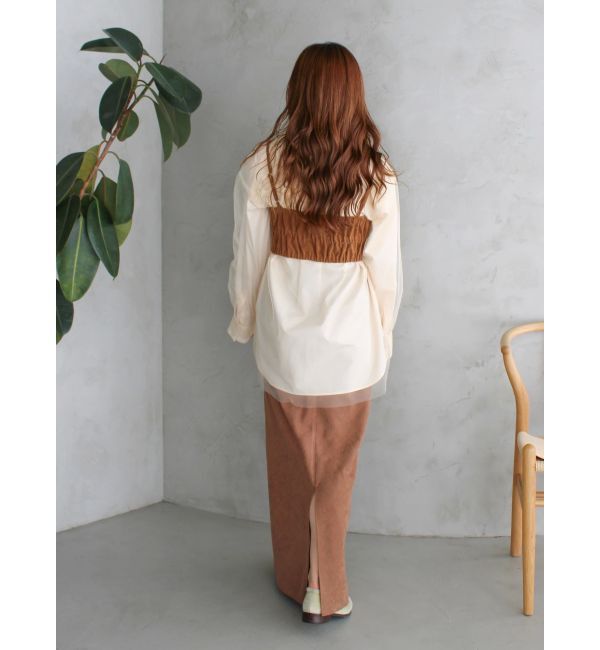 Ungrid「ピーチ起毛フィットスカート」|スカート|