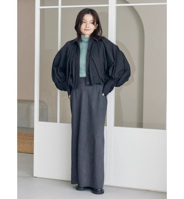 Ungrid「ピーチ起毛フィットスカート」|スカート|