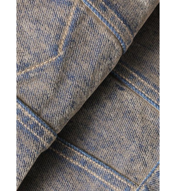 Ungrid「フロッキー起毛デニムジャケット」|デニムジャケット|