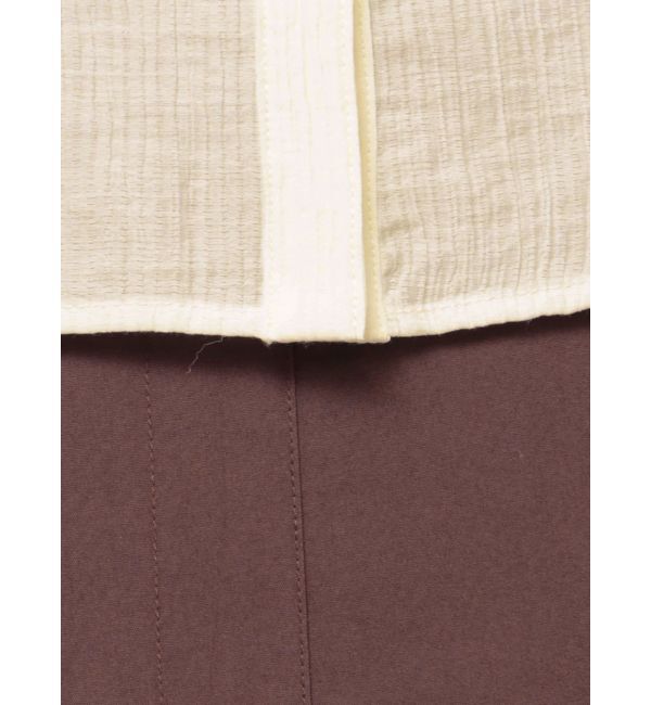 LAGUNAMOON「シアーシャツセットキャミワンピース」|ワンピース|