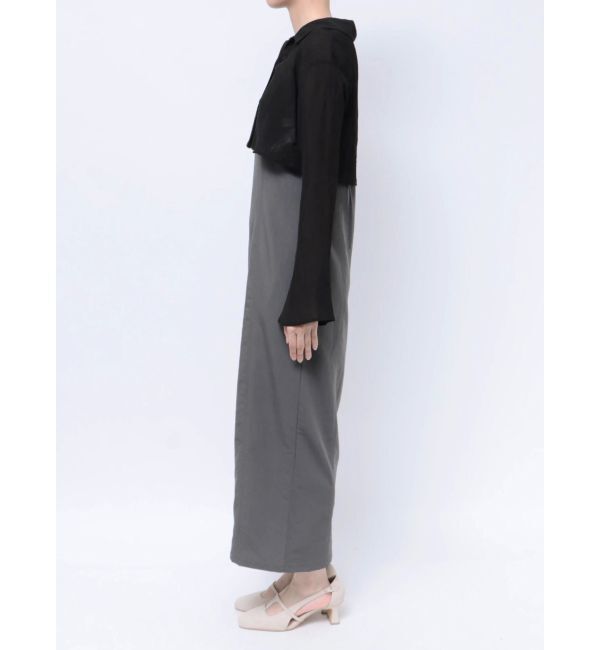 LAGUNAMOON「シアーシャツセットキャミワンピース」|ワンピース|