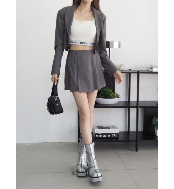 EVRIS「プリーツミニスカパン【セットアップ着用可能】」|その他|