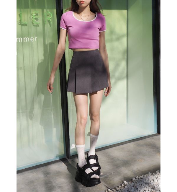 EVRIS「プリーツミニスカパン【セットアップ着用可能】」|その他|