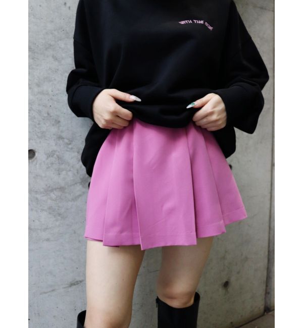 EVRIS「プリーツミニスカパン【セットアップ着用可能】」|その他|