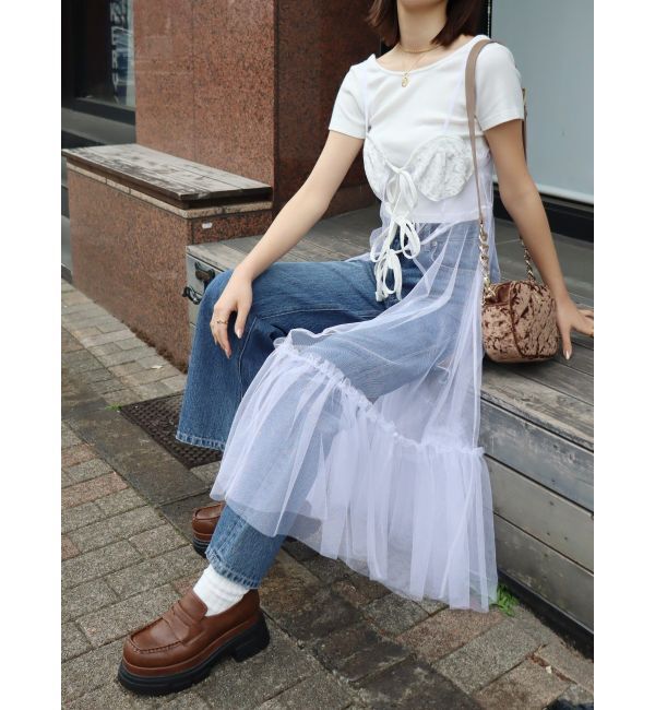 EVRIS「vintage プラットフォームローファー」|ローファー|