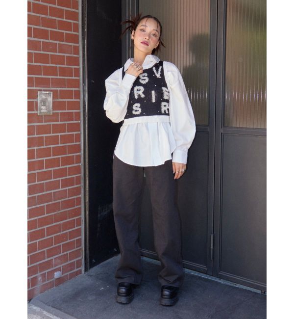 EVRIS「vintage プラットフォームローファー」|ローファー|