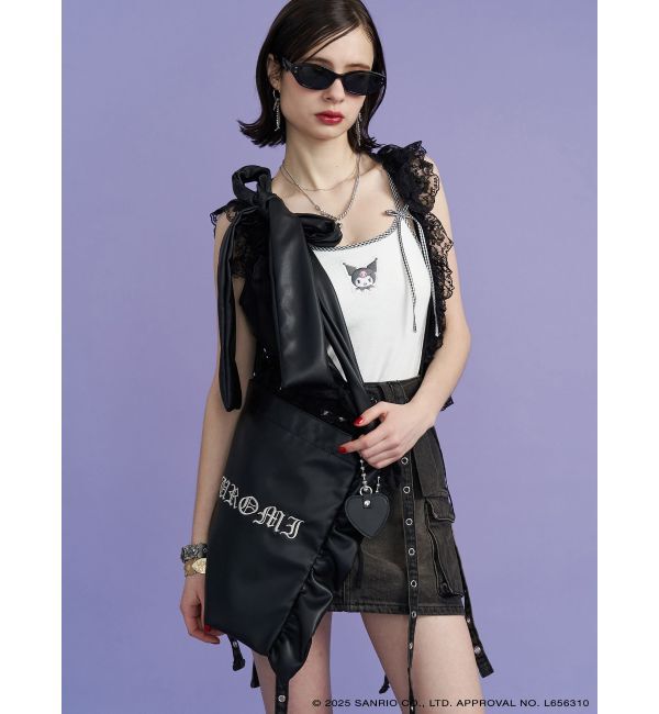 jouetie「【メロクロコラボ】KUROMIリボントートBAG」|トートバッグ|