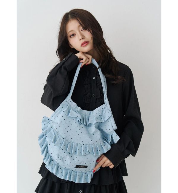 jouetie「パターンフリルトートバッグ」|トートバッグ|