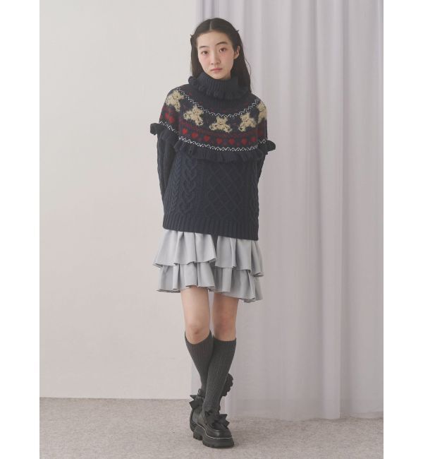 merry jenny「ribbonプラットフォームローファー」|ローファー|