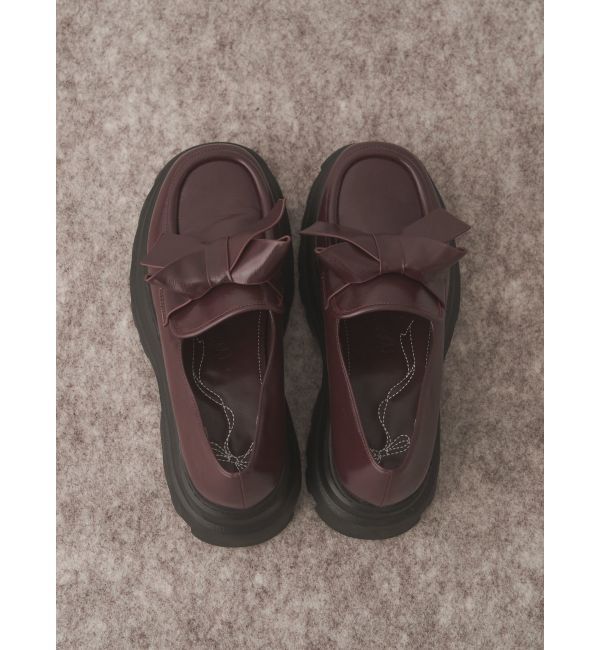 merry jenny「ribbonプラットフォームローファー」|ローファー|