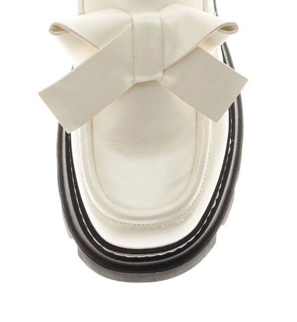 merry jenny「ribbonプラットフォームローファー」|ローファー|