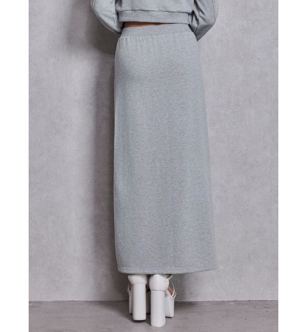 GYDA「sacred edge crossレースアップロングスリットスウェットスカート」|スカート|