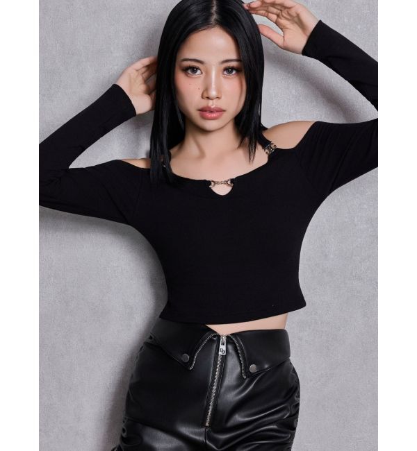 GYDA「Symmetry GYDAバインダートップス」|Tシャツ・カットソー|