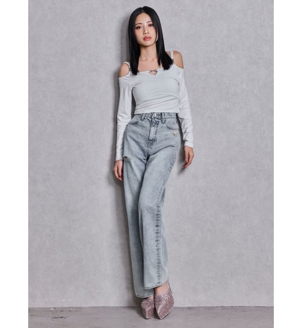 GYDA「Symmetry GYDAバインダートップス」|Tシャツ・カットソー|