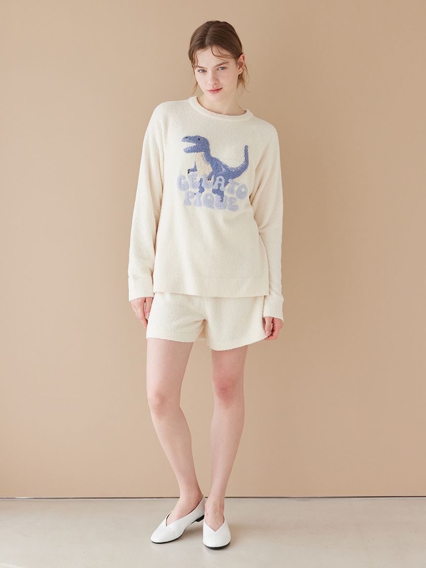 gelato pique「エアリーモコダイナソージャガードプルオーバー」|ルームウェア|