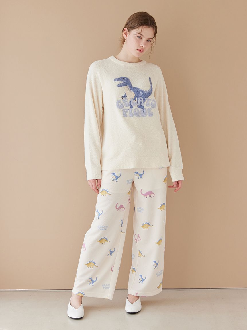 gelato pique「エアリーモコダイナソージャガードプルオーバー」|ルームウェア|