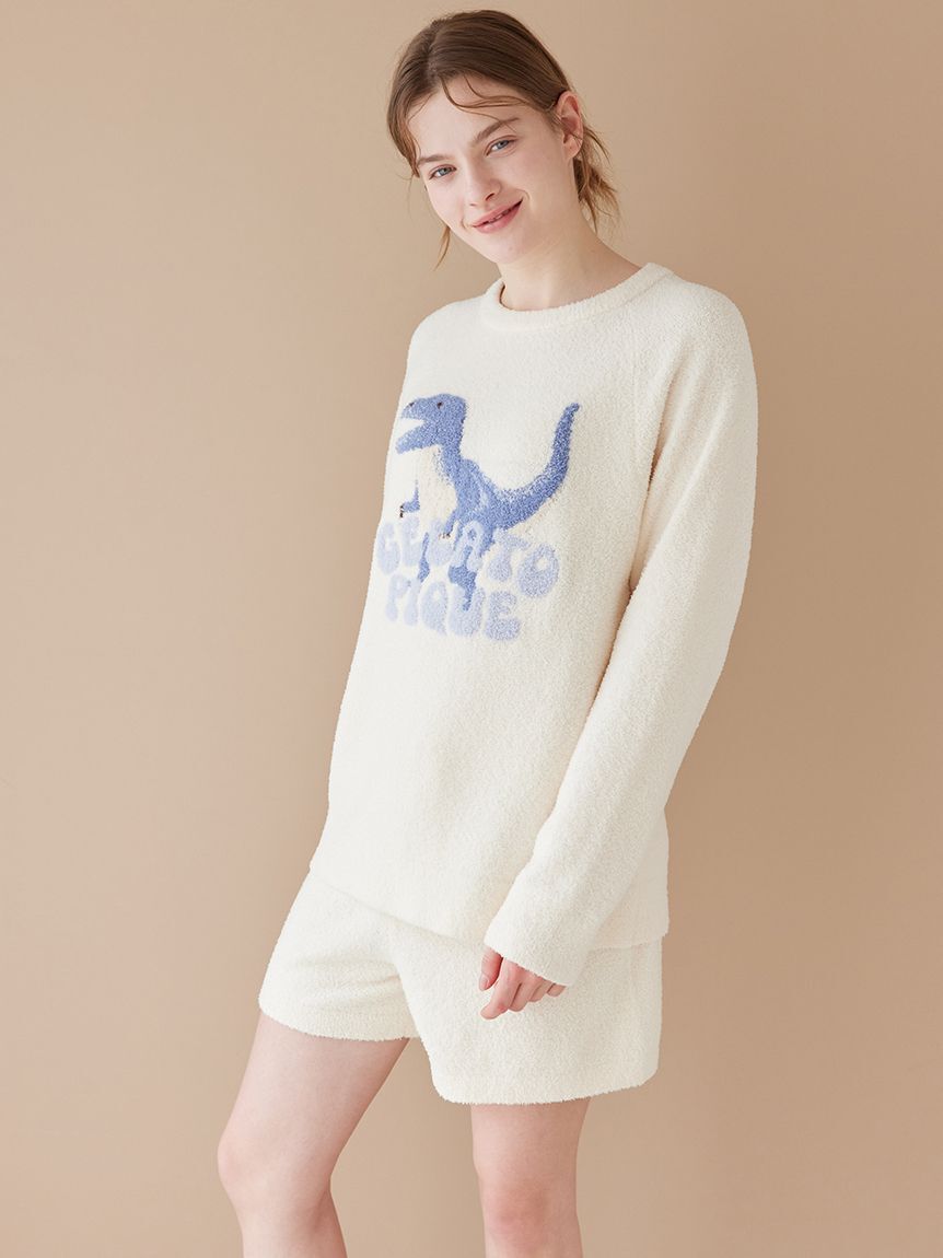 gelato pique「エアリーモコダイナソージャガードプルオーバー」|ルームウェア|