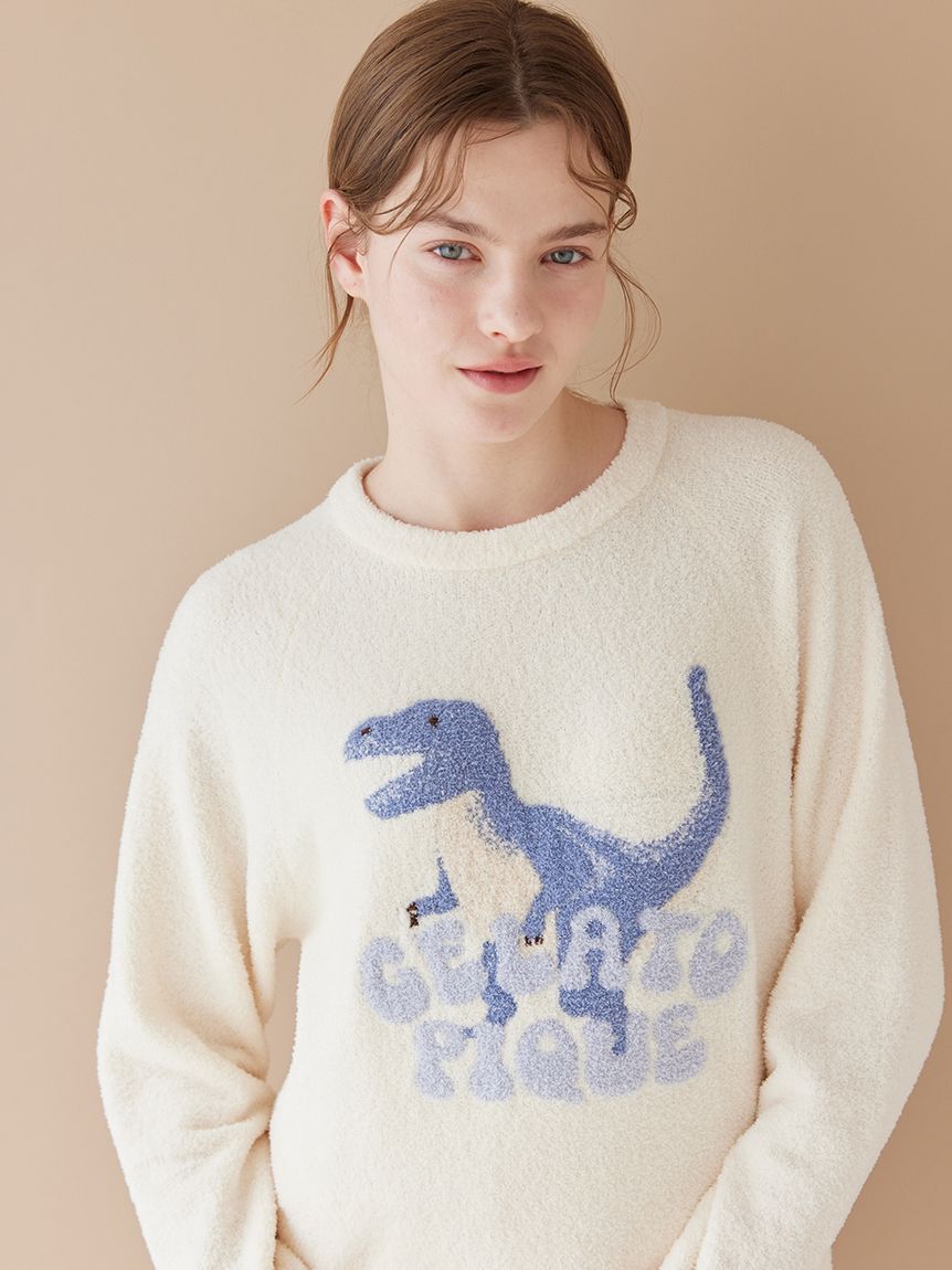 gelato pique「エアリーモコダイナソージャガードプルオーバー」|ルームウェア|