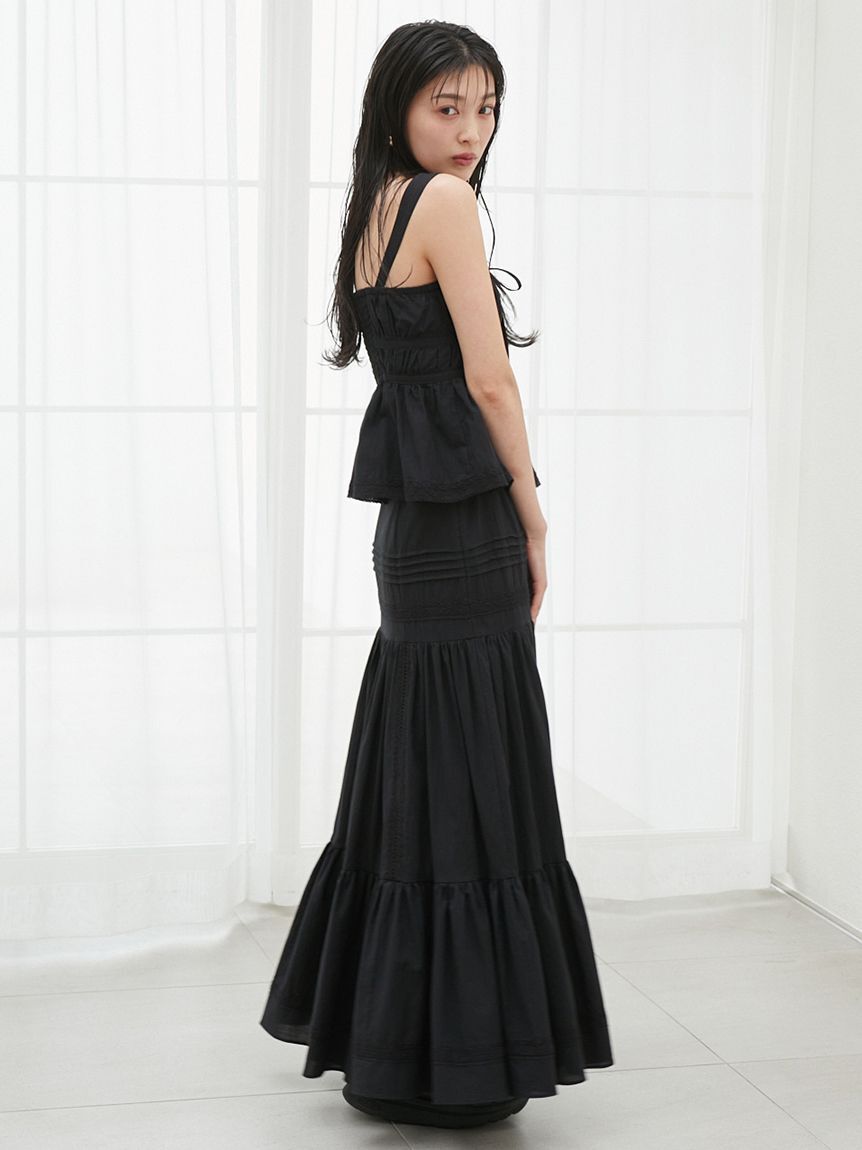 SNIDEL「コットンレーススカート」|スカート|