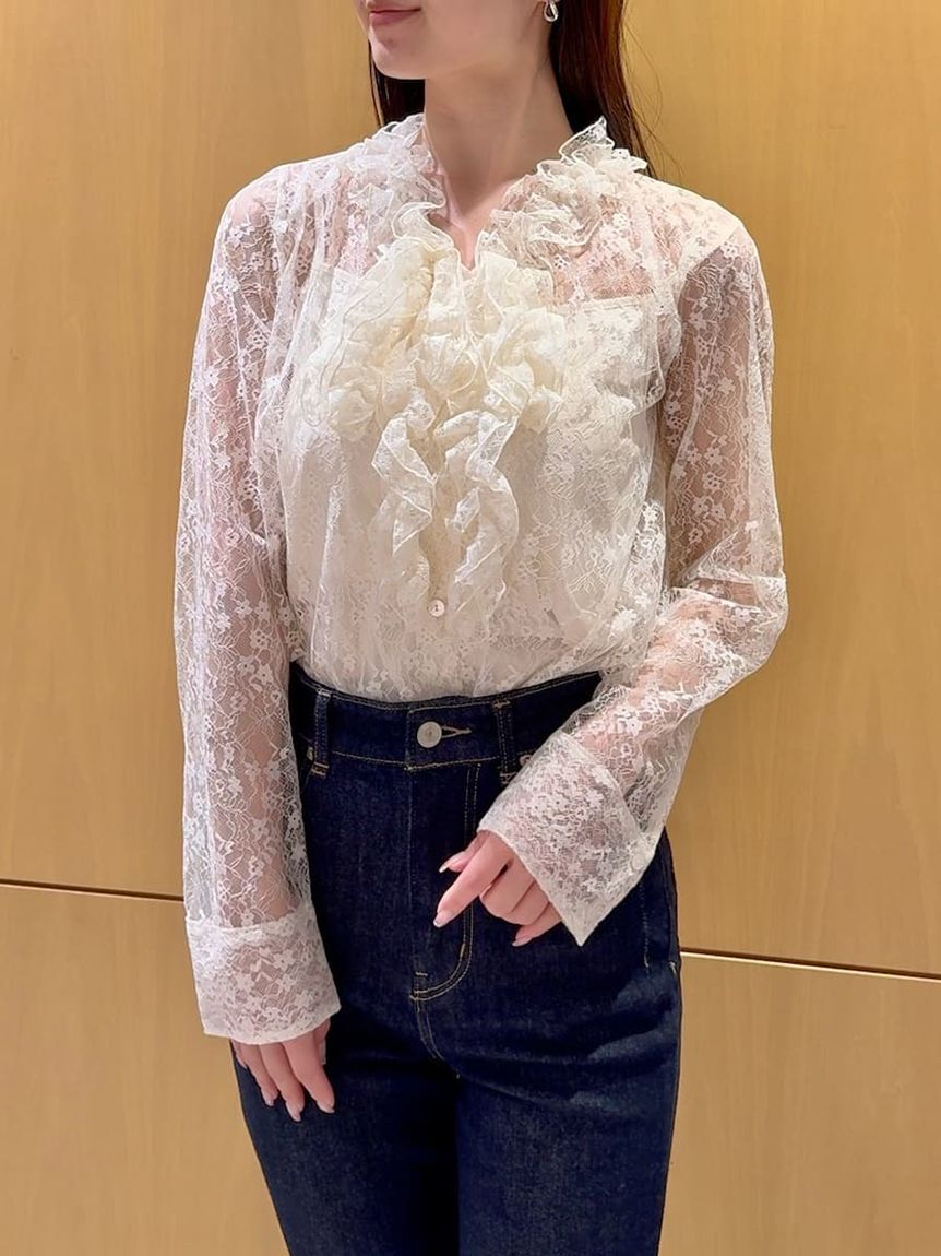 SNIDEL「バリエボウタイブラウス」|シャツ・ブラウス|