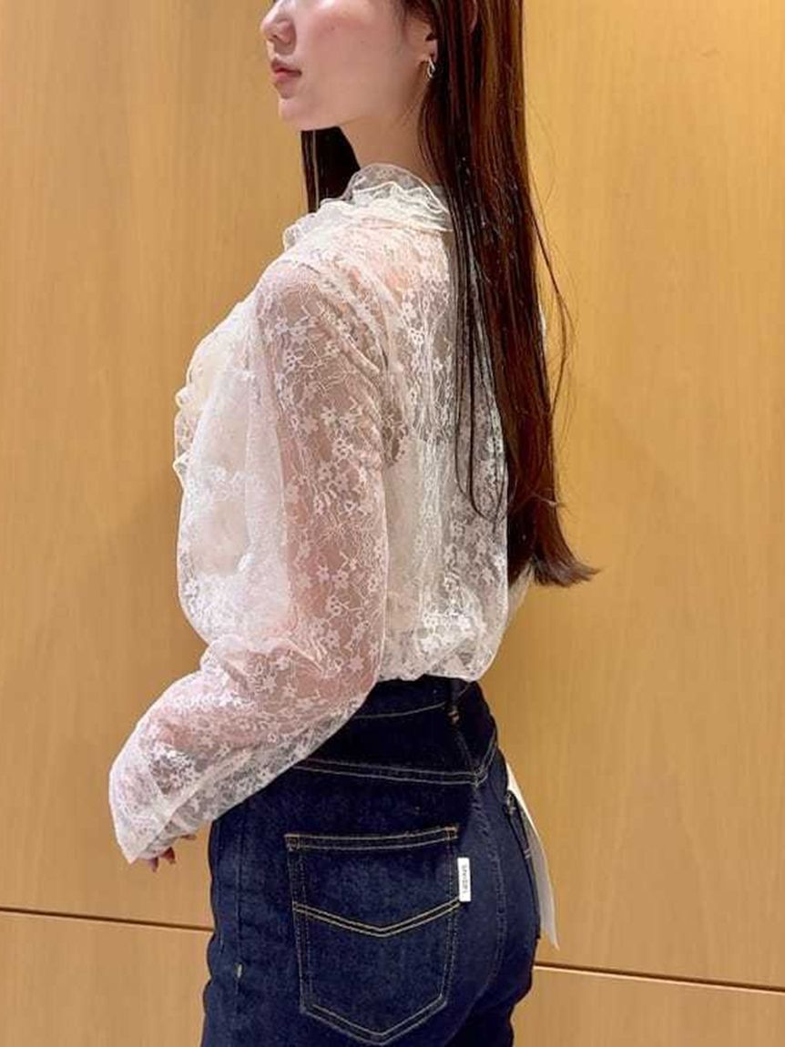 SNIDEL「バリエボウタイブラウス」|シャツ・ブラウス|