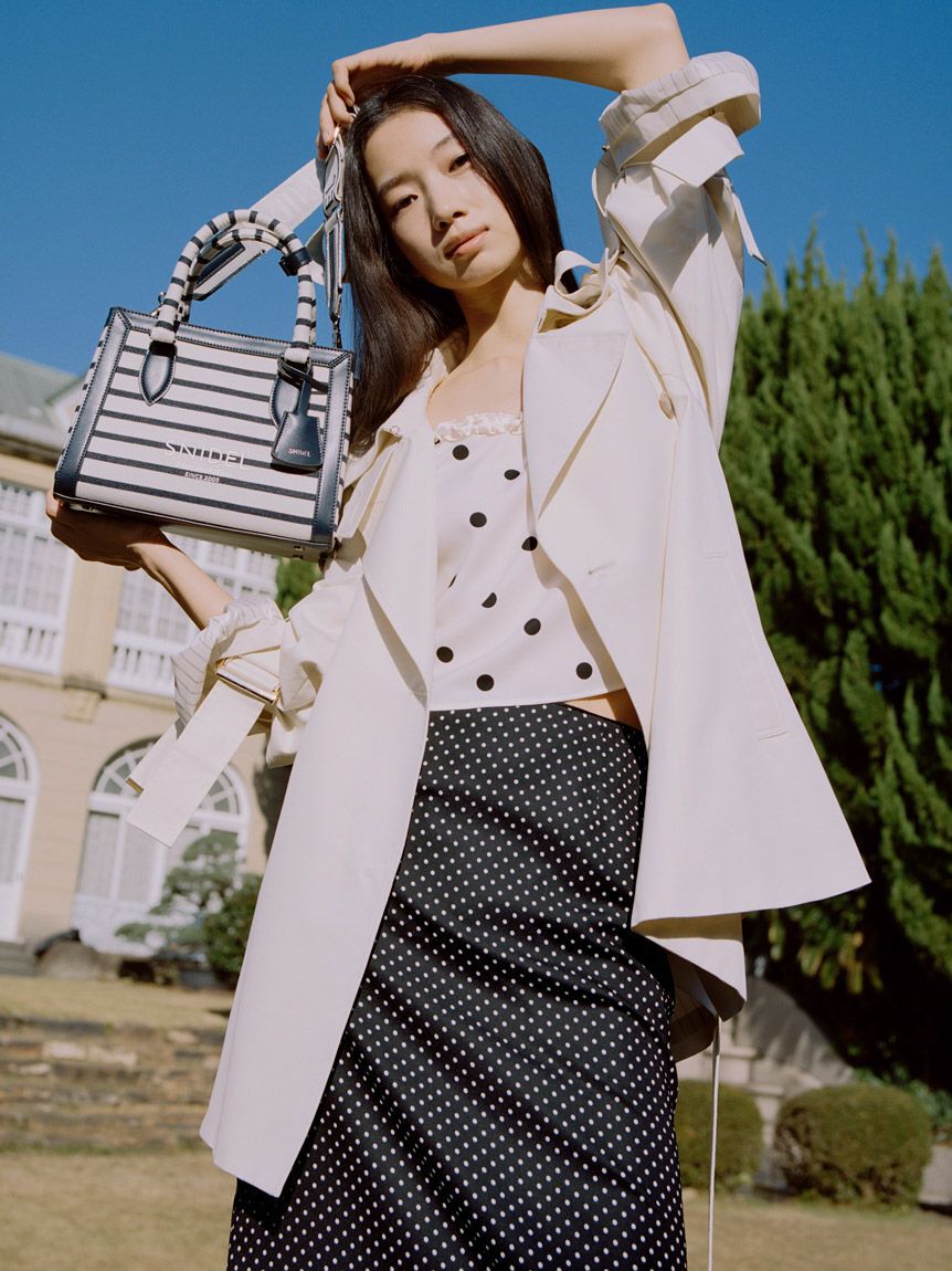 SNIDEL「フリルディテールミディスカート」|スカート|