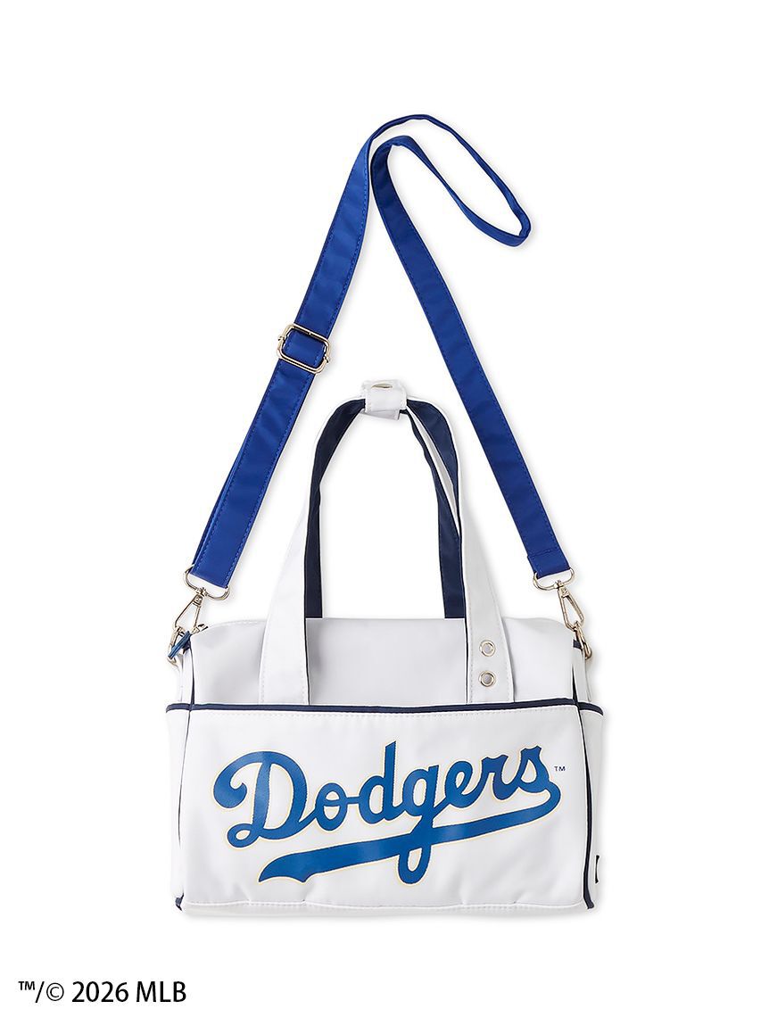 SNIDEL「【MLB】チームロゴプリントミニボストン」|ボストンバッグ|WHT