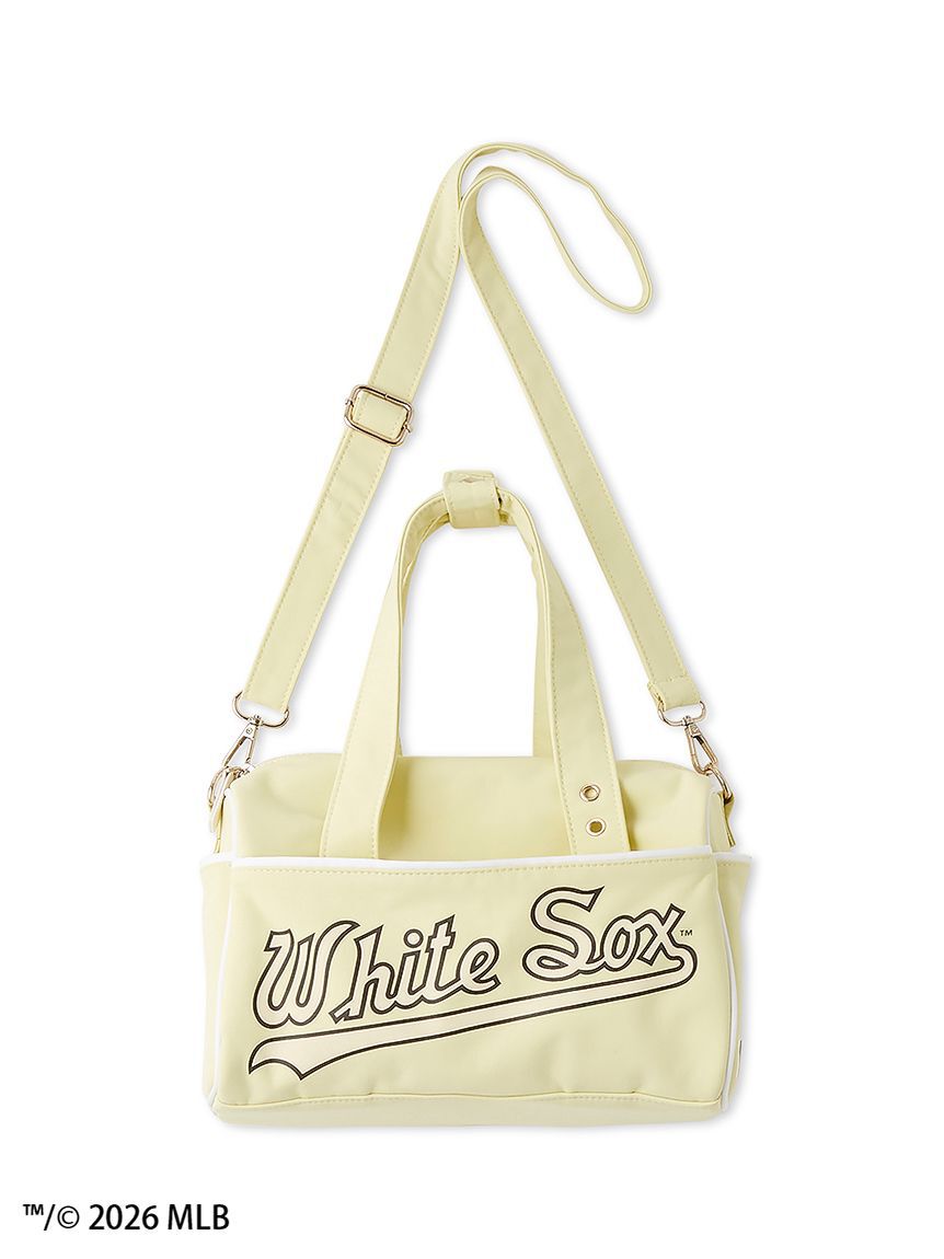 SNIDEL「【MLB】チームロゴプリントミニボストン」|ボストンバッグ|YEL
