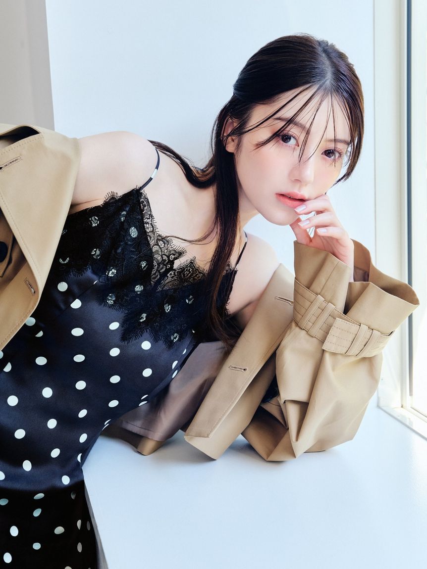 FRAY I.D「ボリュームスリーブショートトレンチコート／撥水」|トレンチコート|