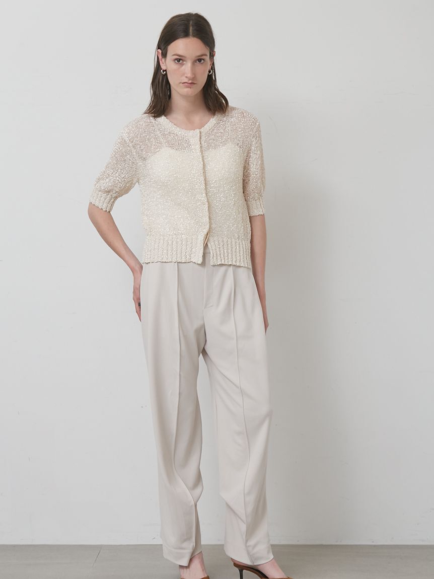 styling/「フラッグヤーン2WAYシアーカーディガン」|カーディガン|