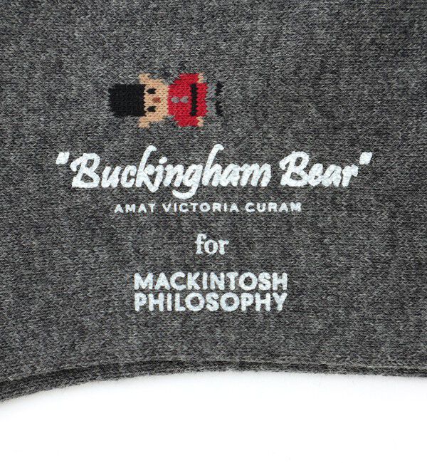 MACKINTOSH PHILOSOPHY「バッキンガムベア カジュアルソックス」|ソックス|