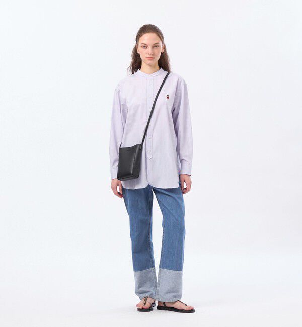 MACKINTOSH PHILOSOPHY「バッキンガムベア バンドカラーシャツ」|シャツ・ブラウス|