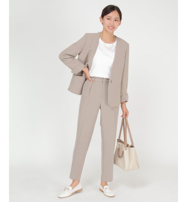 IKKA LOUNGE「ウォッシャブルテーパードパンツ」|その他|