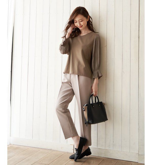 IKKA LOUNGE「ウォッシャブルテーパードパンツ」|その他|